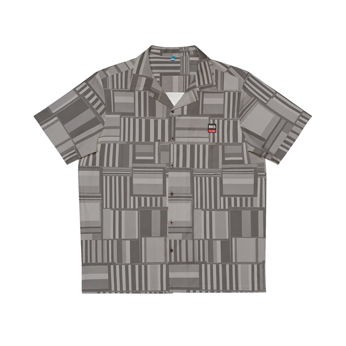 BKS Flag Hawaiian Grey™ Hawaiian Shirt