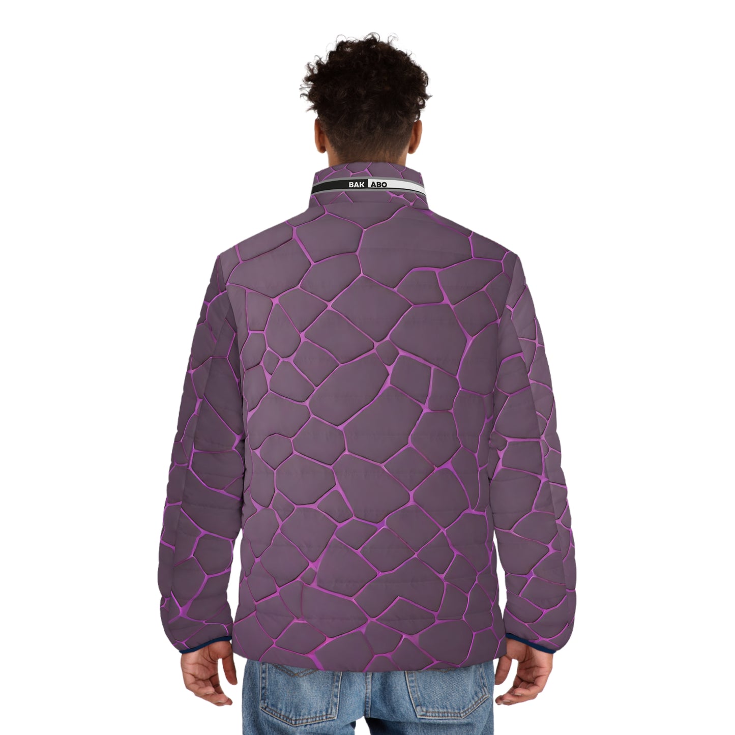 Magenta Craumilio Hues (BKS)🦎Puffer Jacket