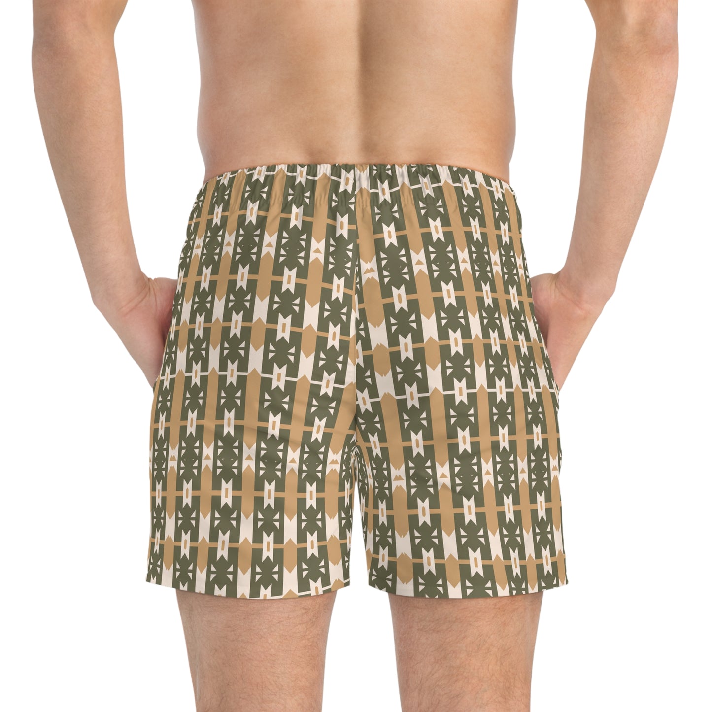 Opposite geometries (BKS)🏖️Swim trunks