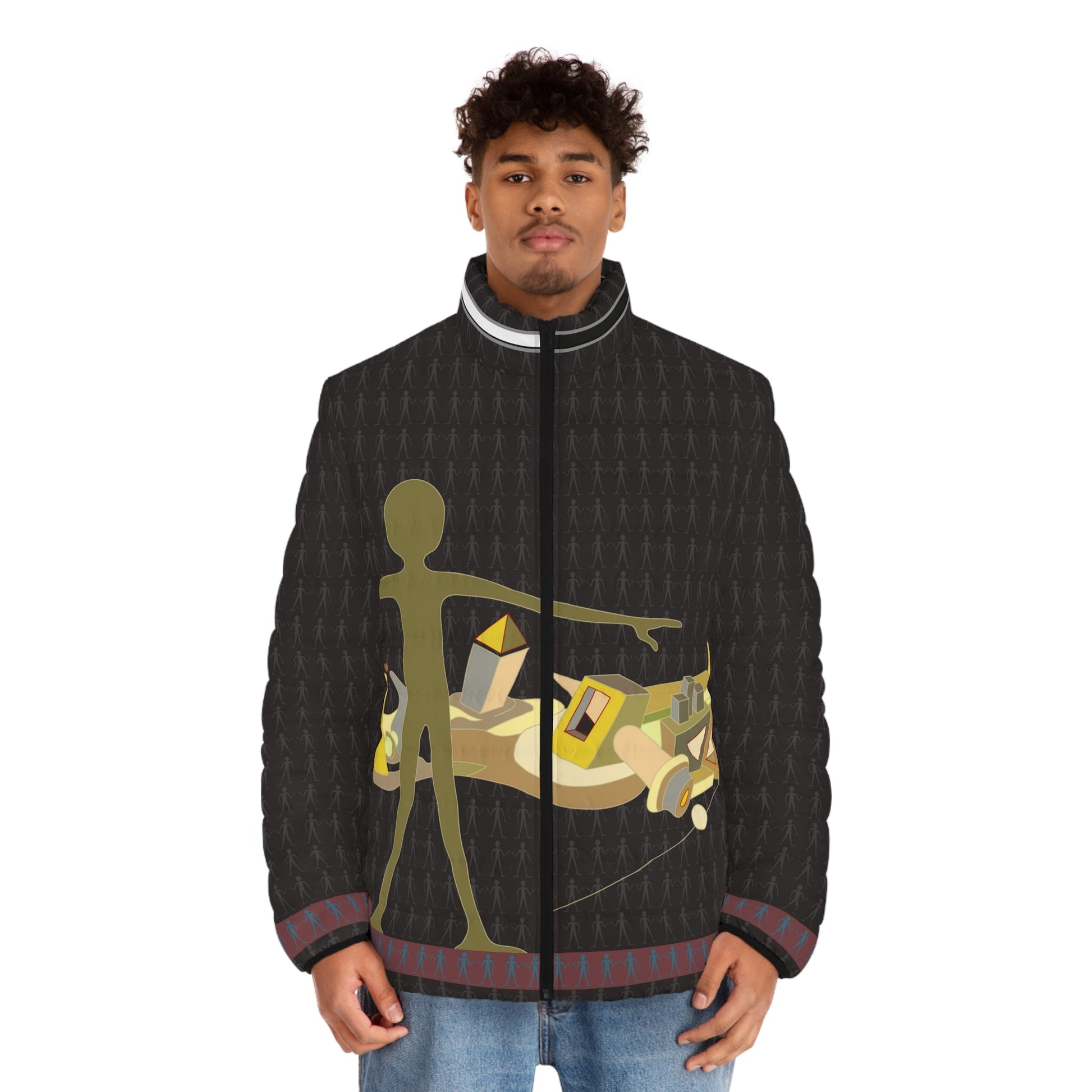 BKS Folklore Effigy™ Puffer Printify bakabo.club