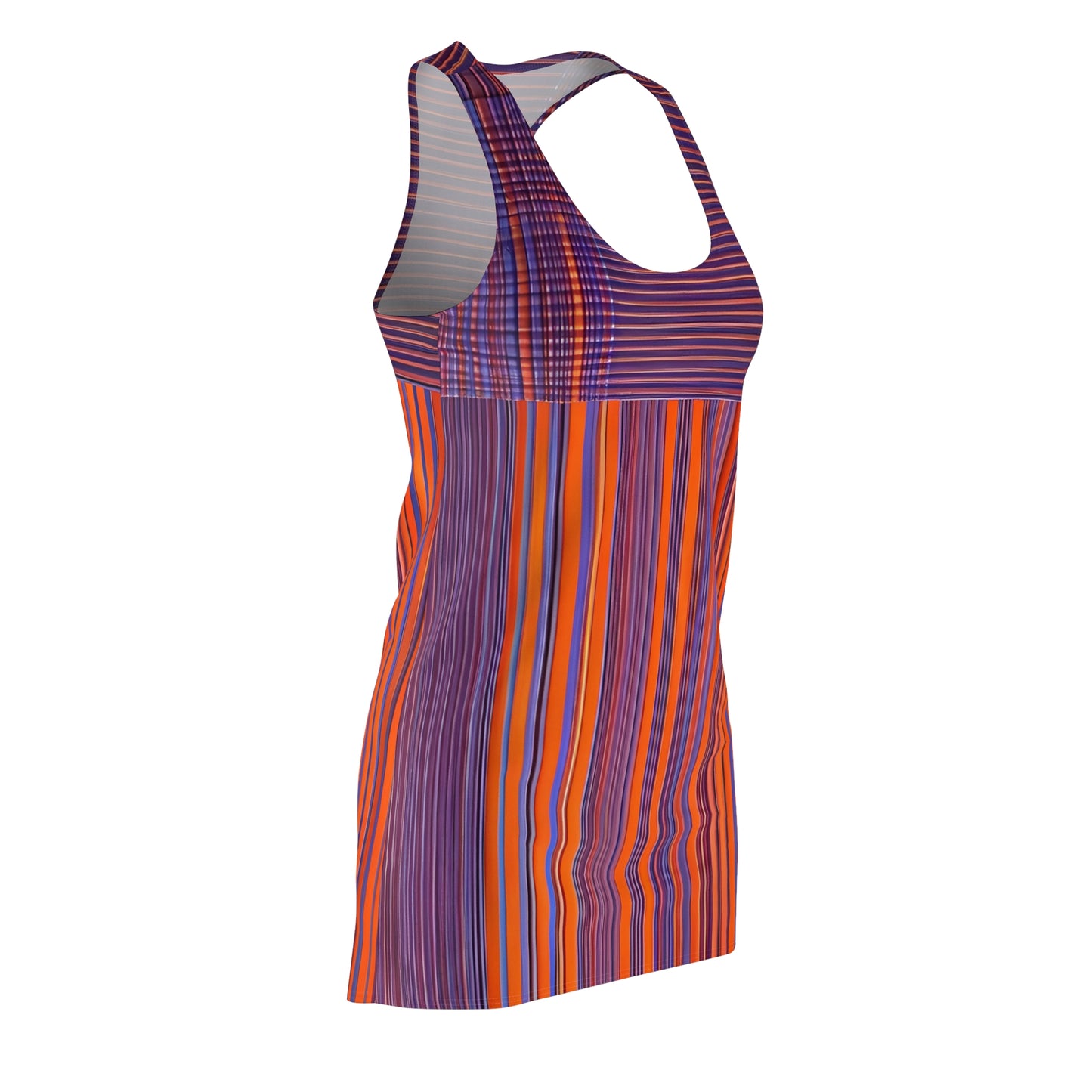BKS Flag Striped Purple™ Racerback Dress