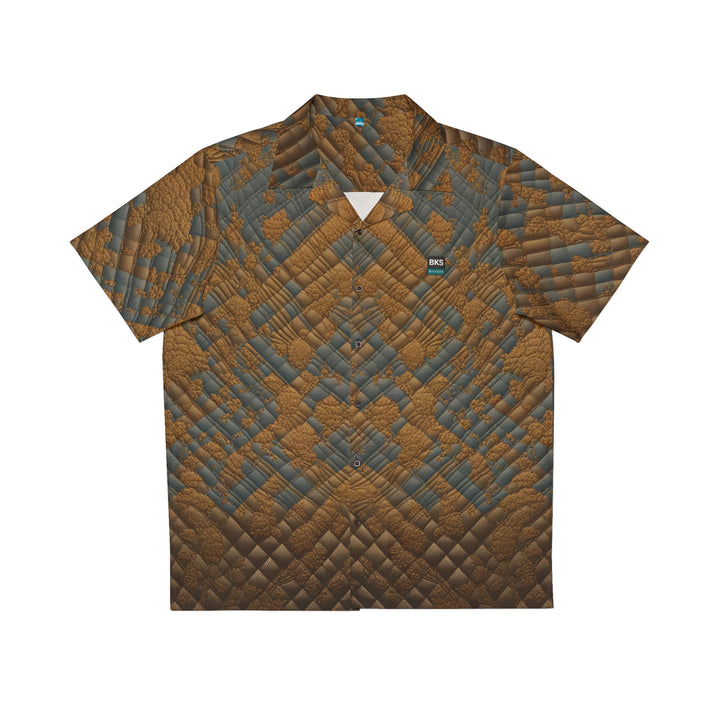 BKS Riviera Brown Quilted™ Hawaiian Shirt