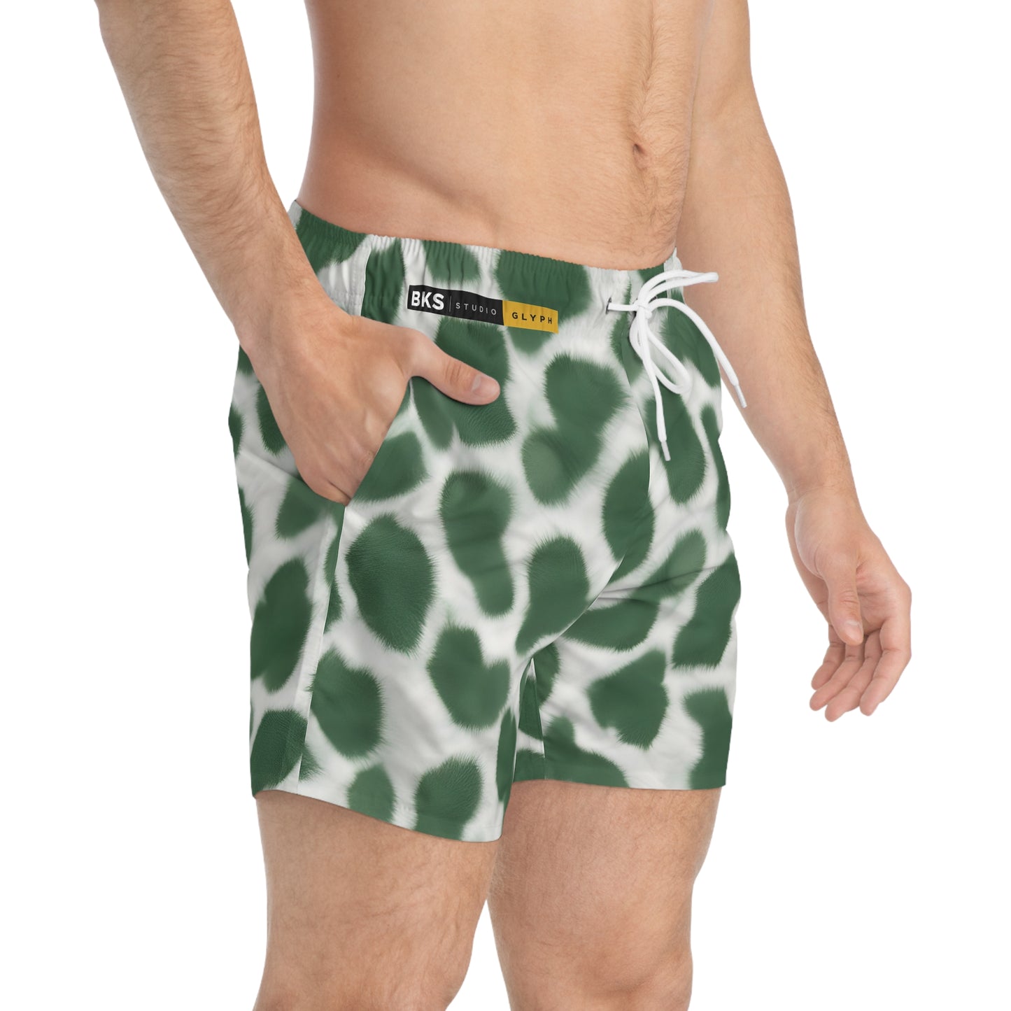 BKS Glyph Green™ Swim Trunks