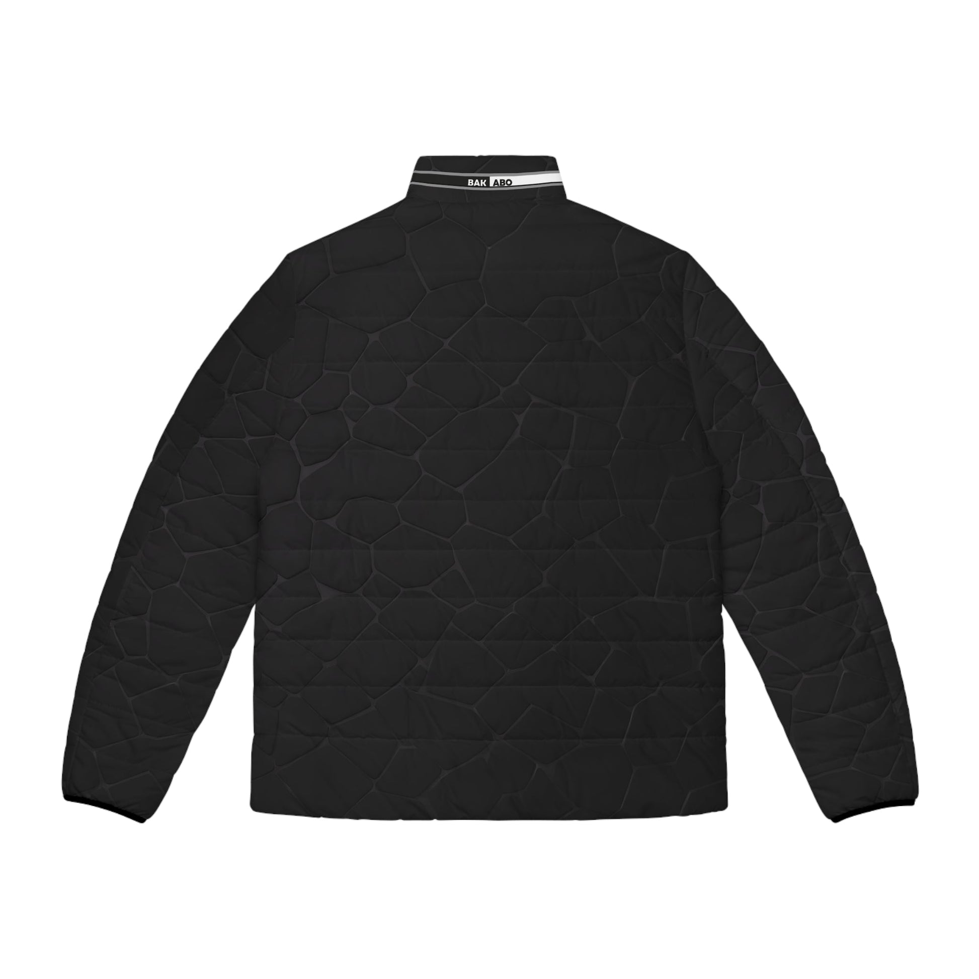 Men's Black Quilted Puffer Jacket — Lightweight Insulated Outerwear Printify bakabo.club