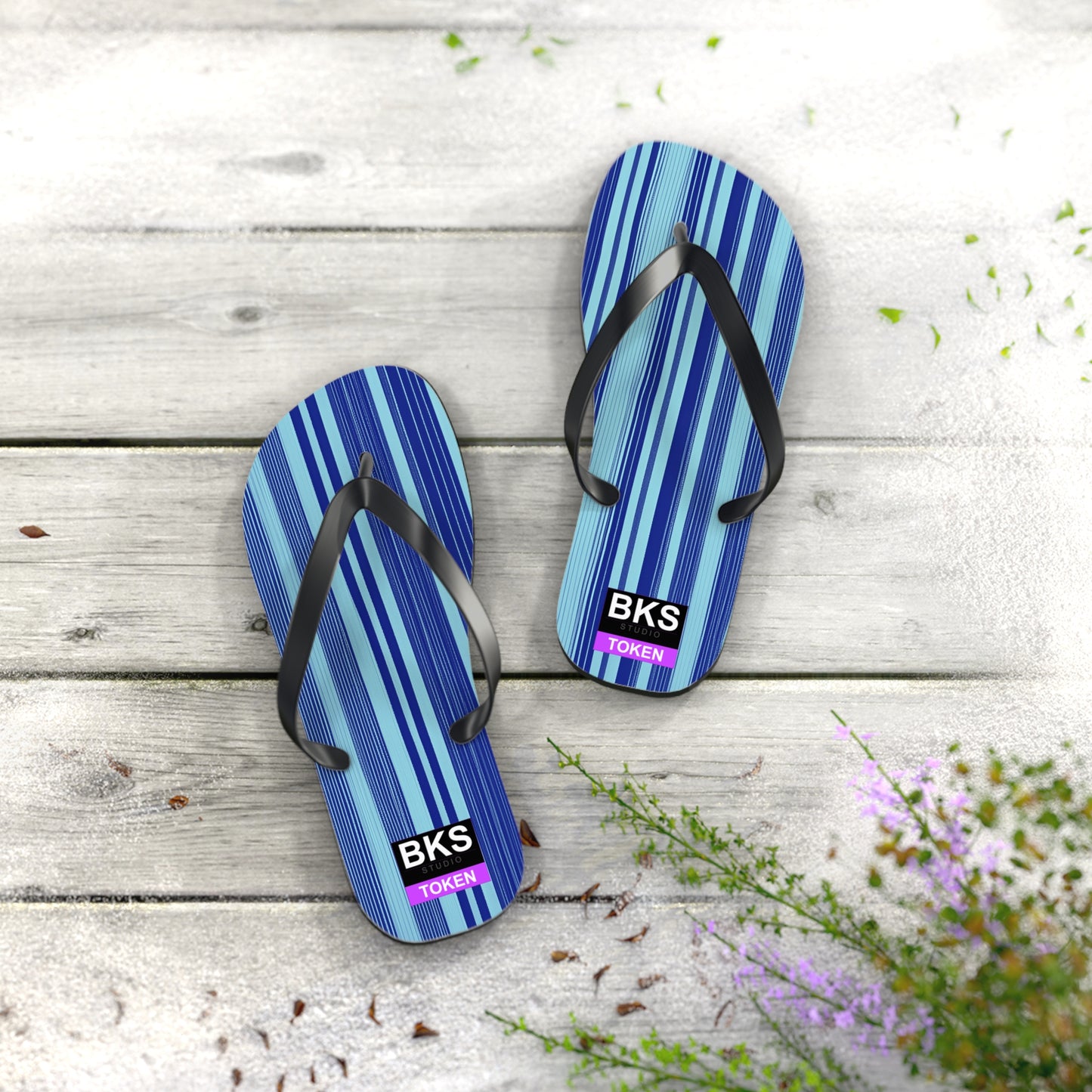 BKS Token Noir™ Flip Flops