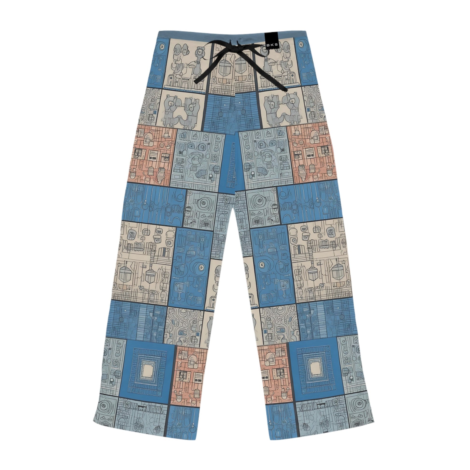 BKS Folklore Panel™ Lounge Pants Printify bakabo.club