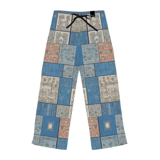 BKS Folklore Panel™ Lounge Pants Printify bakabo.club