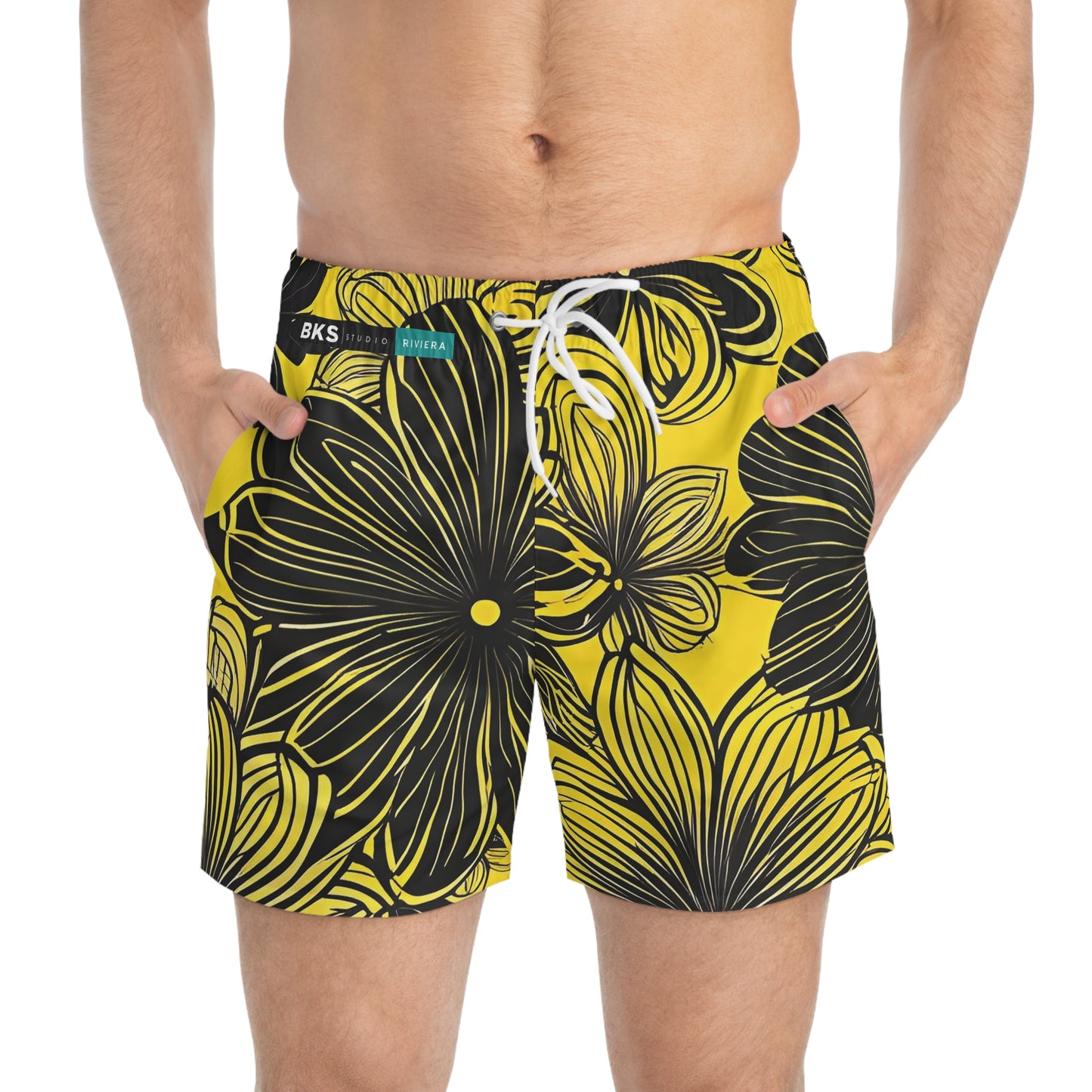 BKS Riviera Striped Fiesta™ Swim Trunks