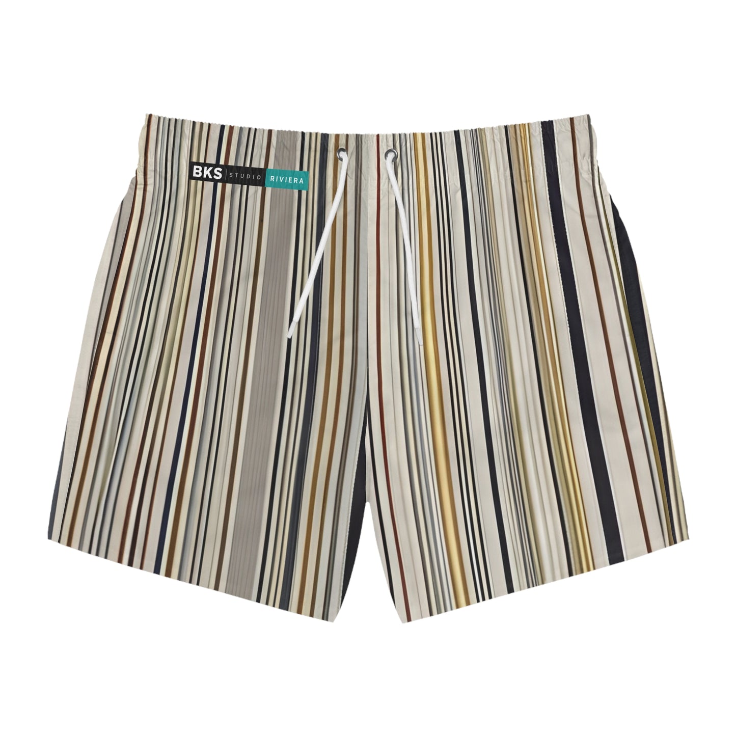 BKS Riviera Striped Neutral™ Swim Trunks
