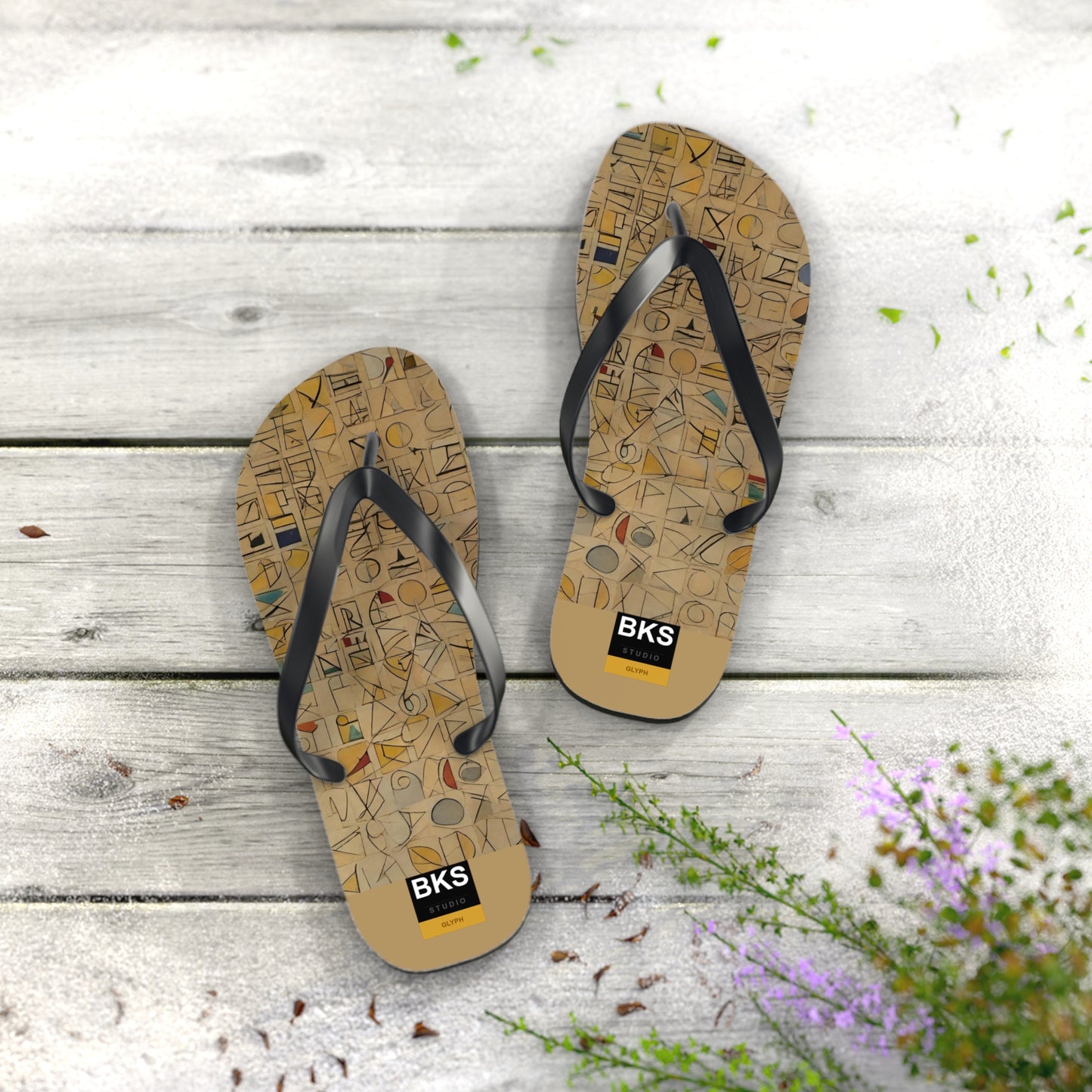 BKS Glyph Sandals™ Flip Flops