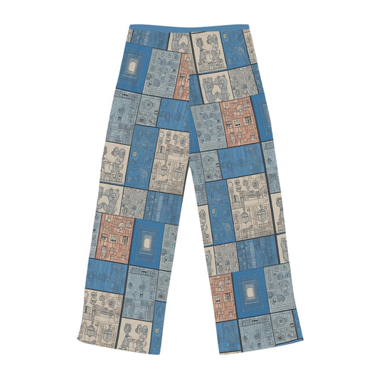 BKS Folklore Panel™ Lounge Pants Printify bakabo.club