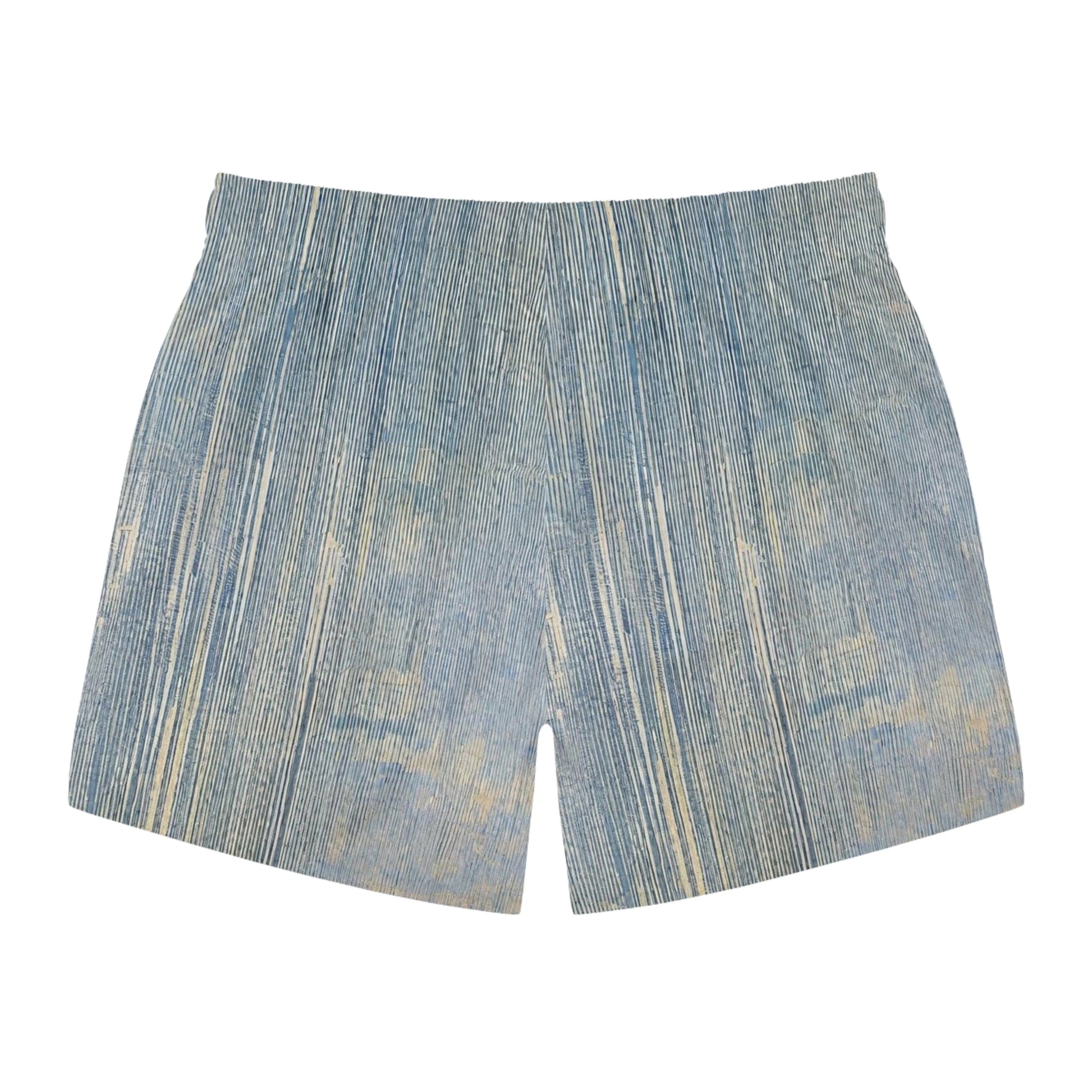 Vintage Circus Acrobat Swim Trunks — Retro Stuntman AOP Swim Shorts Printify bakabo.club