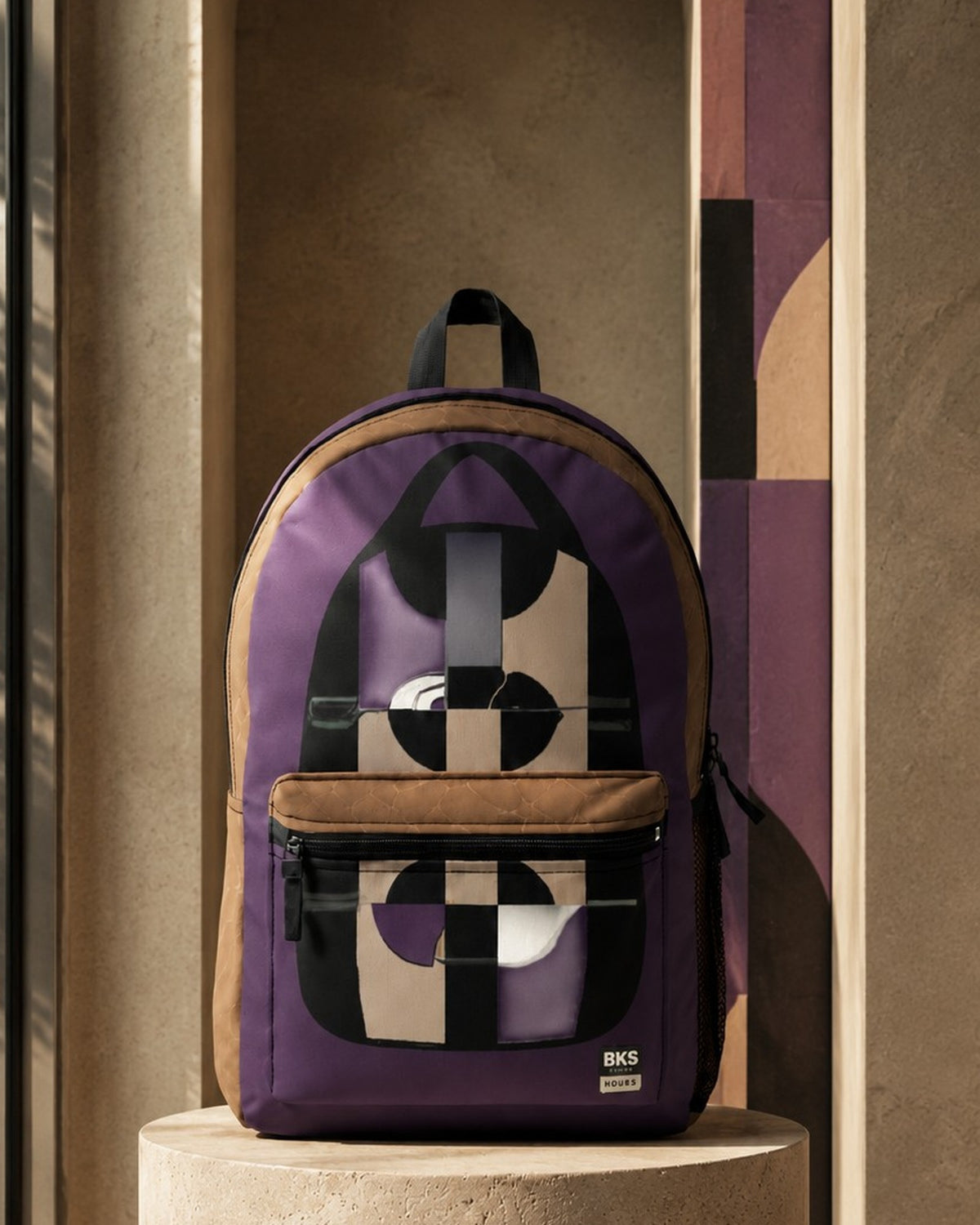 BKS Token Persona Backpack — editorial arch