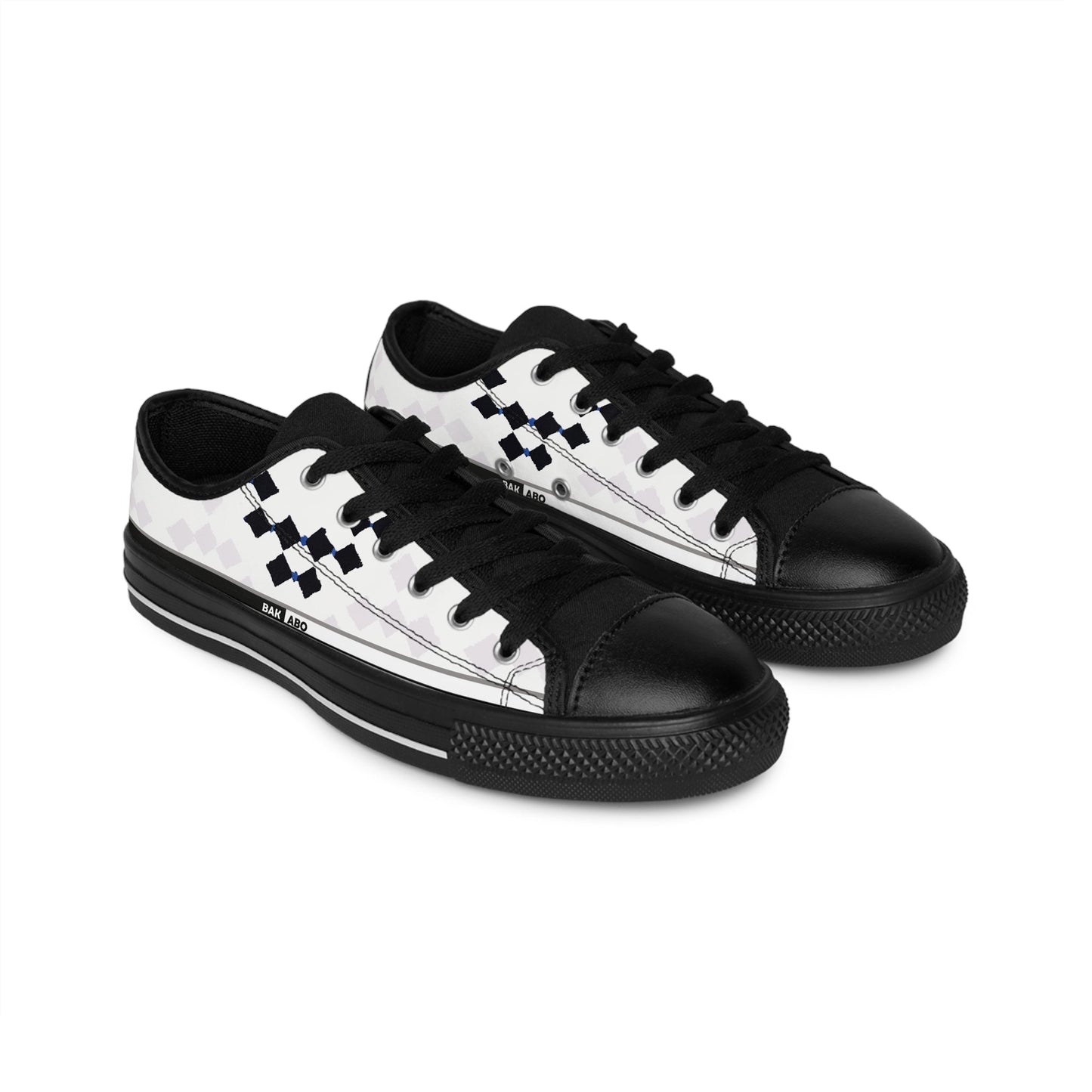 BKS Riviera Argyle™ Sneakers Printify BKS Studio