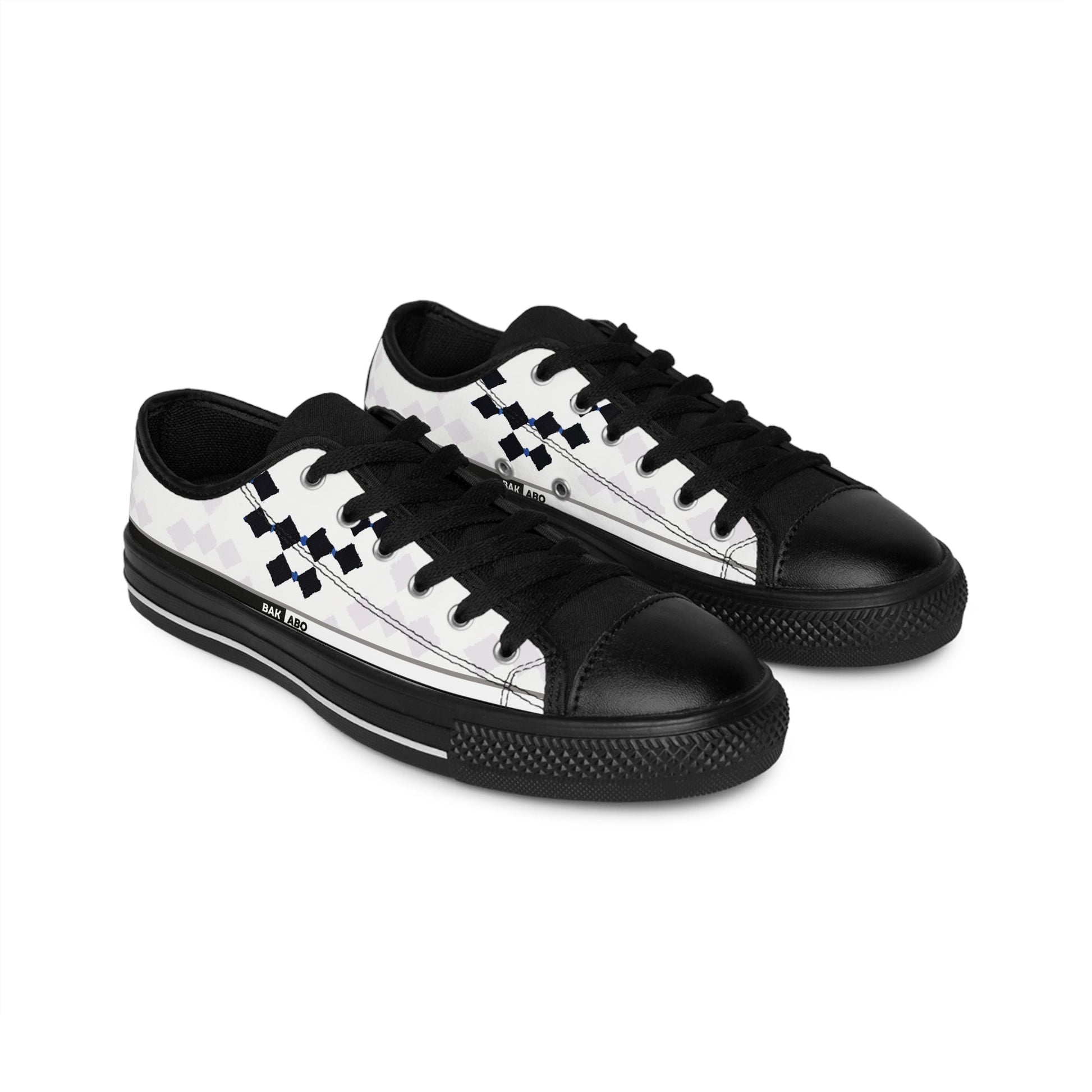 BKS Riviera Argyle™ Sneakers Printify BKS Studio