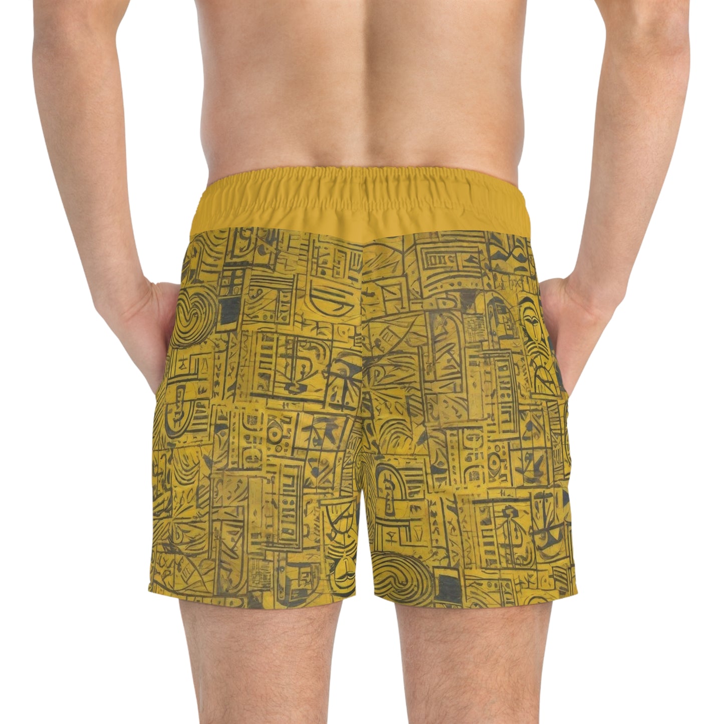 BKS Glyph Gold Mosaic™ Swim Trunks
