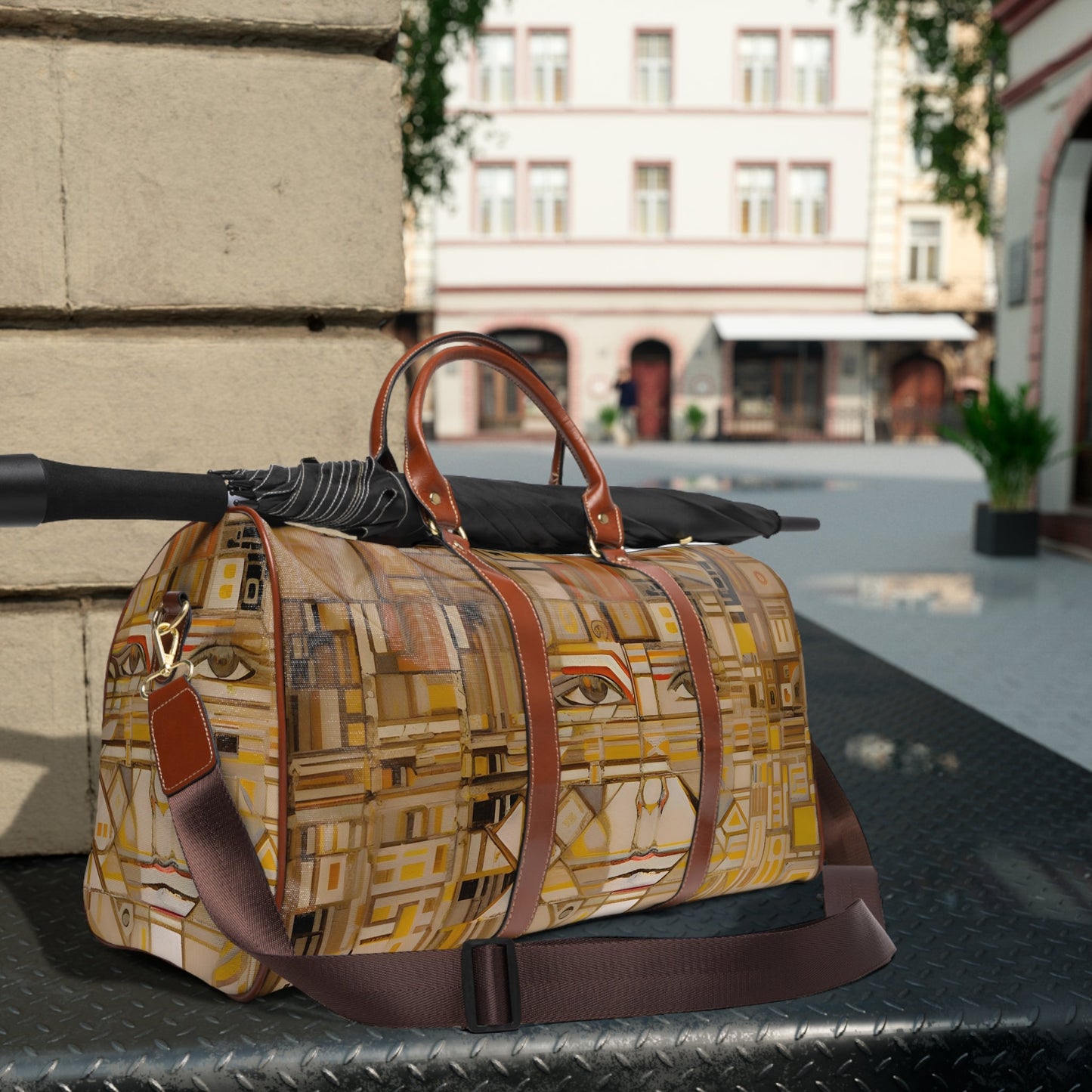 BKS Marker Face™ Travel Bag Printify bakabo.club