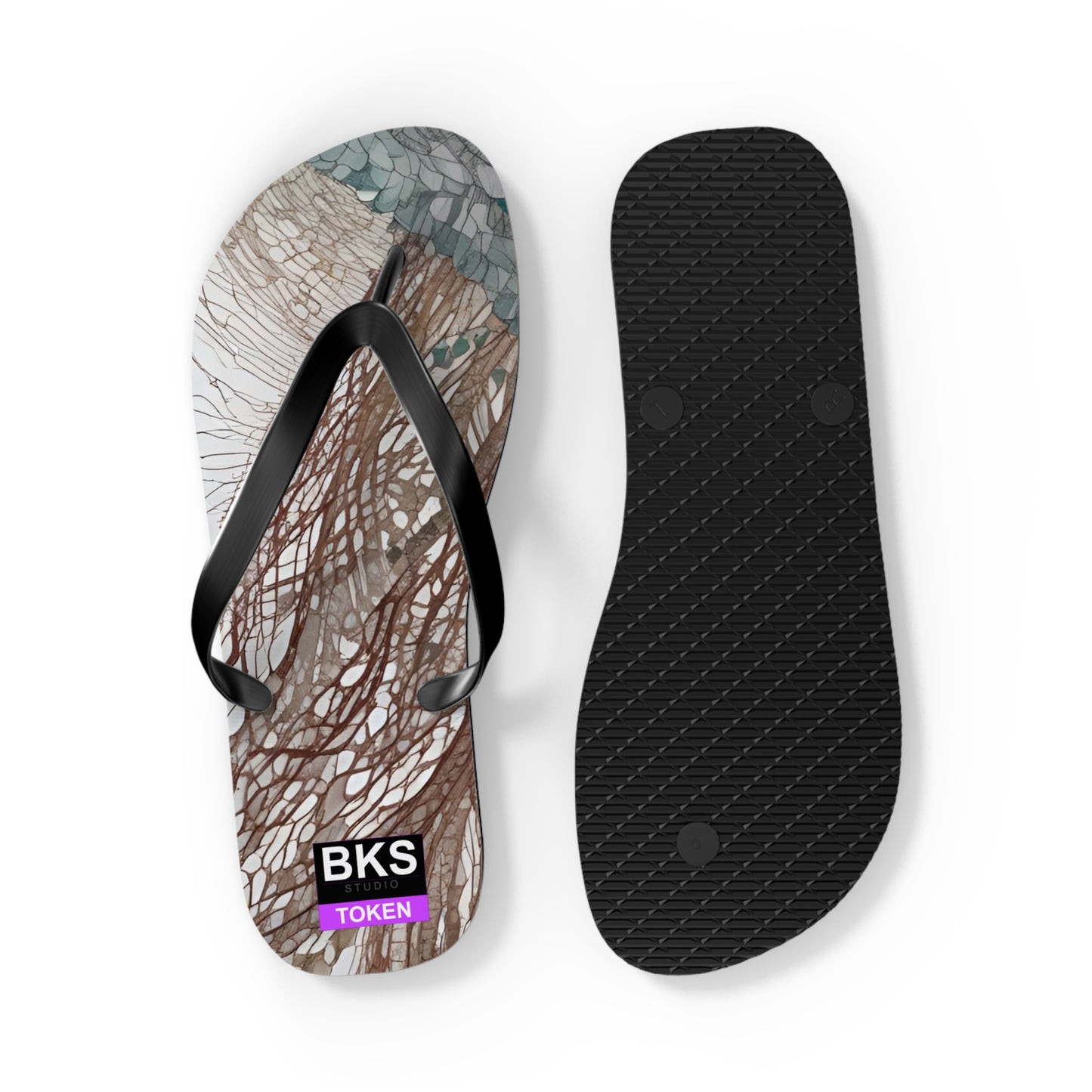 BKS Token Gold™ Flip Flops