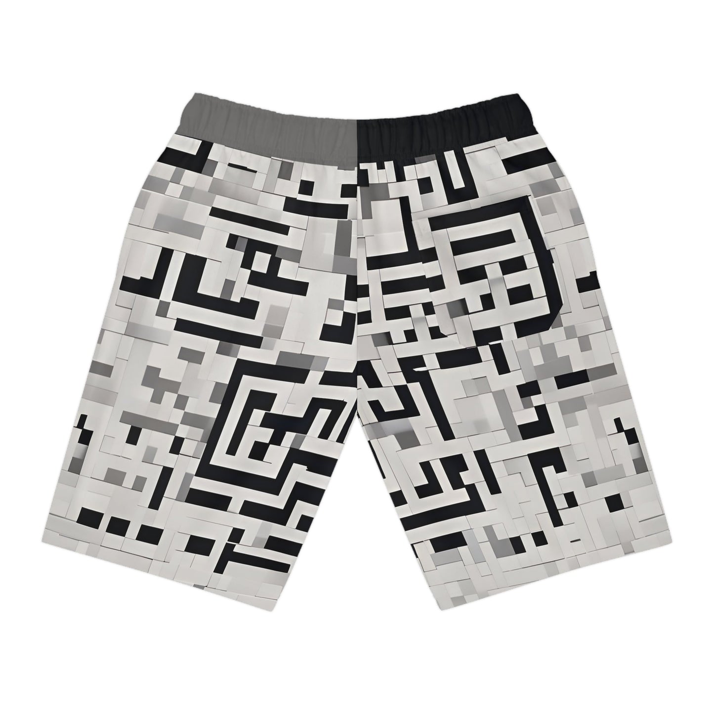 BKS Token Maze™ Athletic Long Shorts Printify bakabo.club