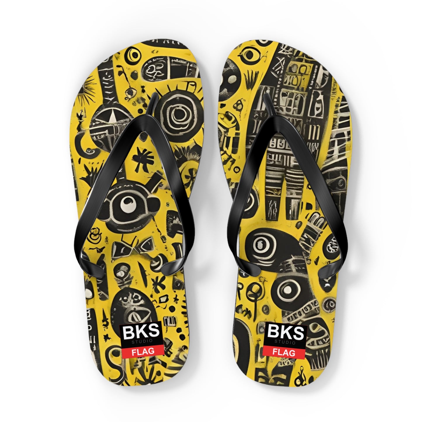 BKS Flag Basquiat™ Flip Flops