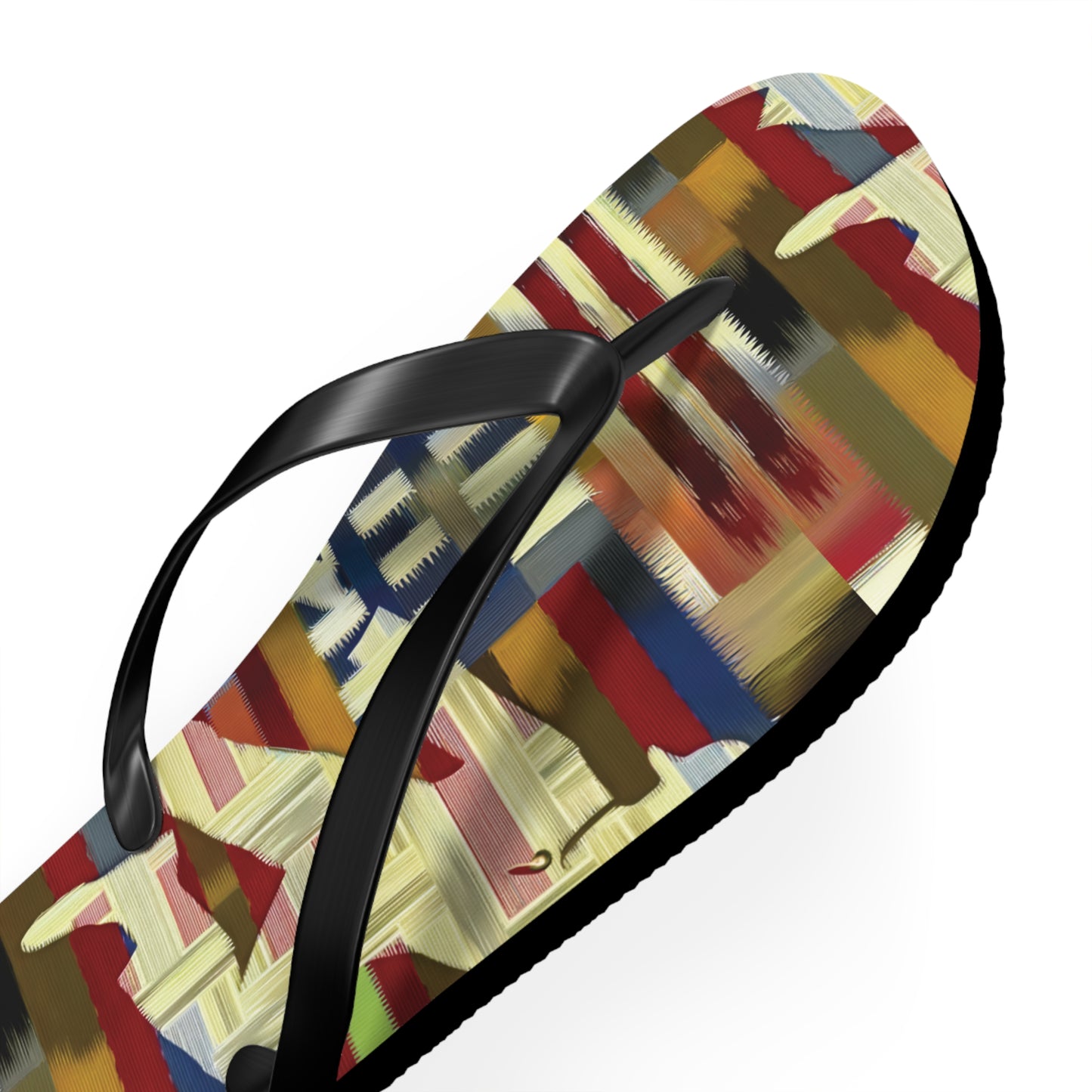 BKS Flag Colorblock Red™ Flip Flops