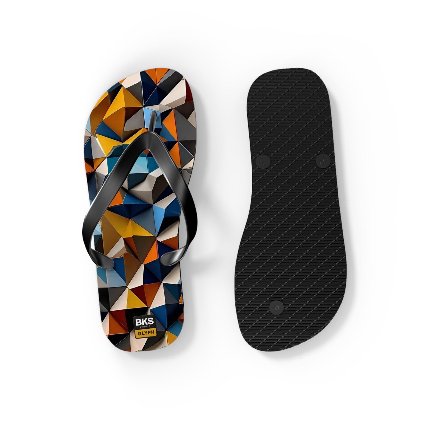 BKS Hours Mosaic Triangle™ Flip Flops
