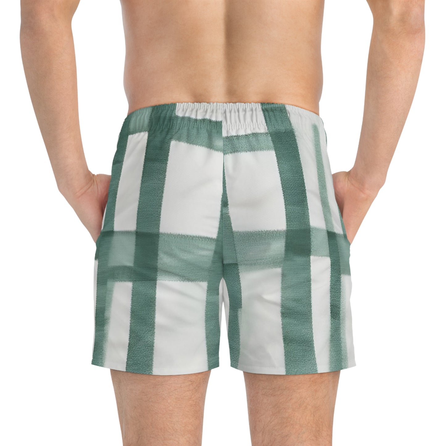 BKS Flag Green Grid™ Swim Trunks