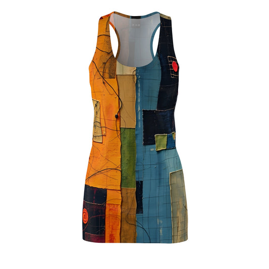 BKS Flag Patch™ Racerback Dress Printify bakabo.club