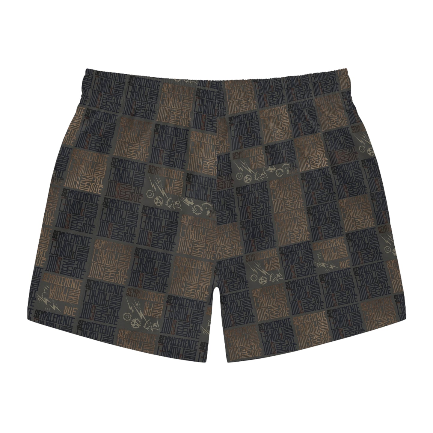 BKS Riviera Checkerboard Distressed™ Swim Trunks