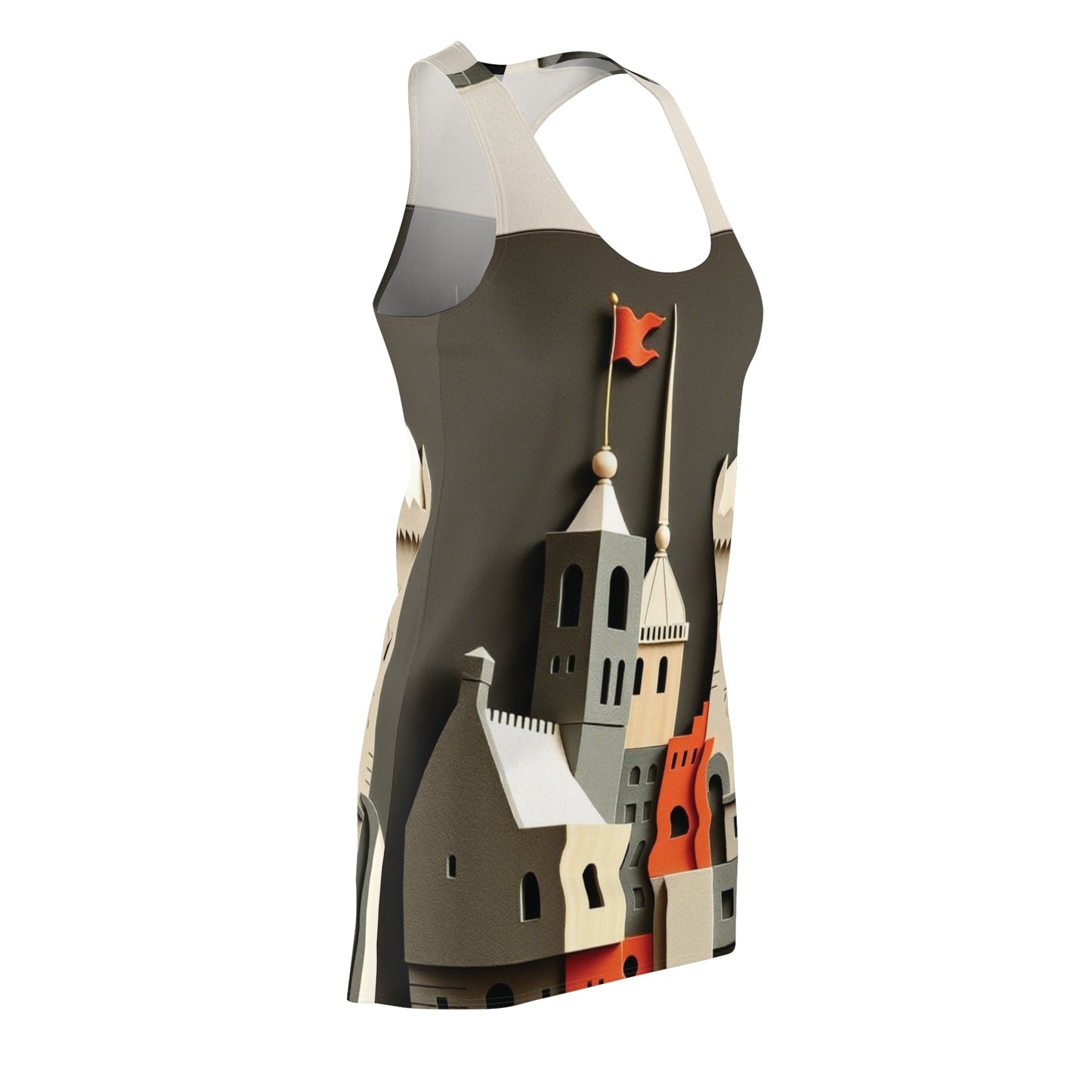 BKS Folklore Citadel™ Racerback Dress Printify bakabo.club