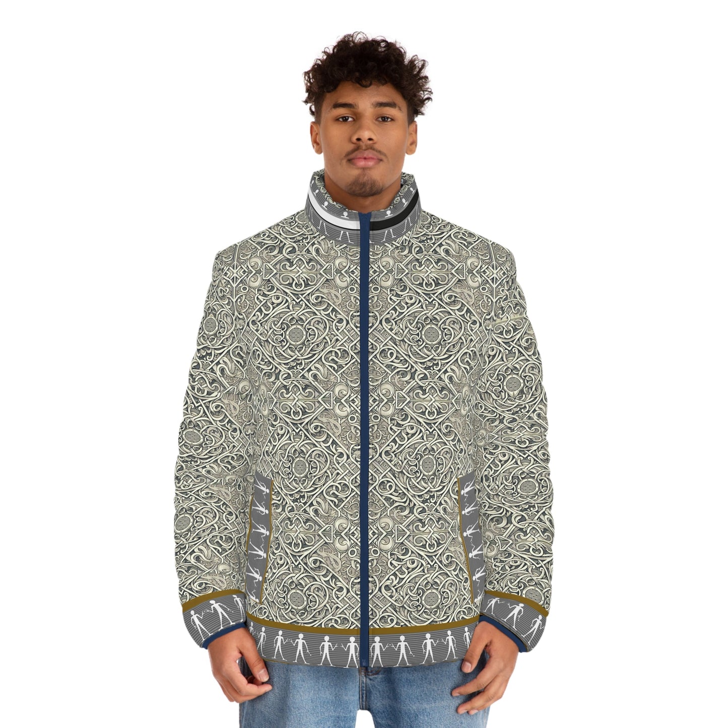 BKS Folklore Arabesque™ Puffer Printify bakabo.club