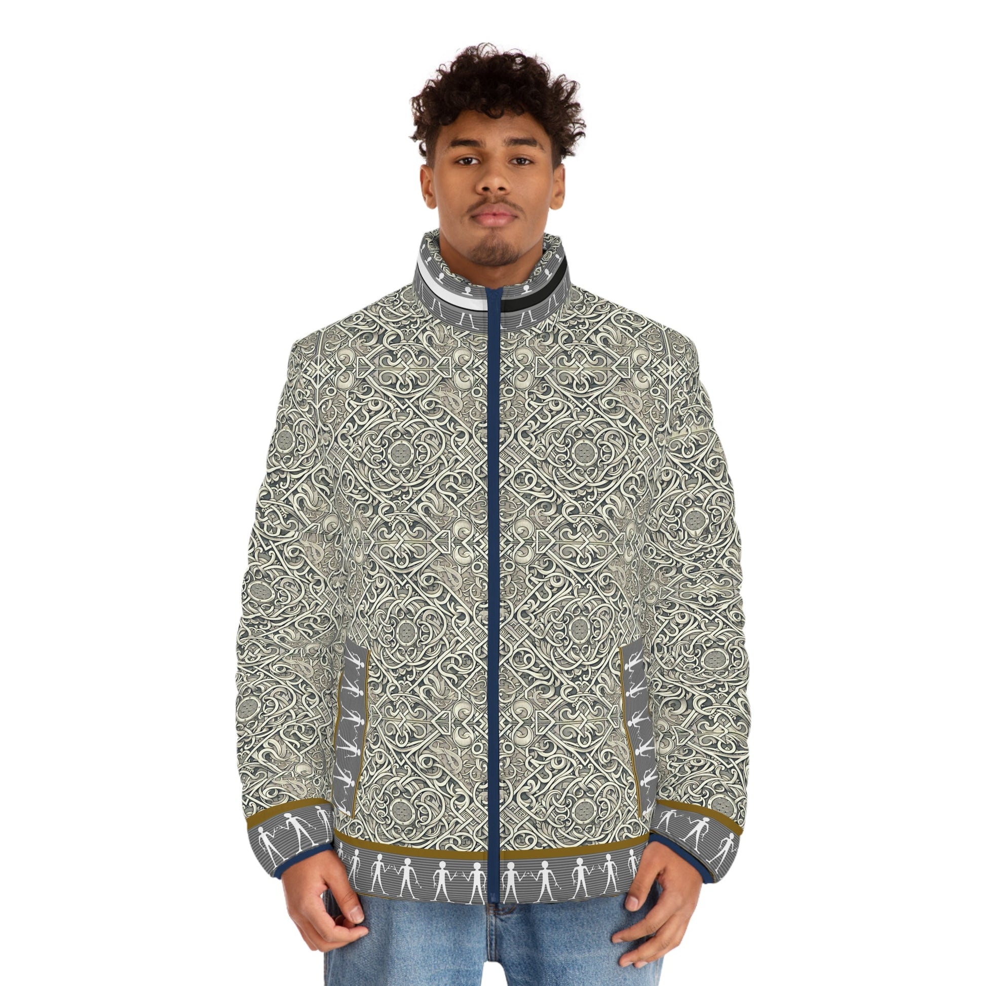 BKS Folklore Arabesque™ Puffer Printify bakabo.club