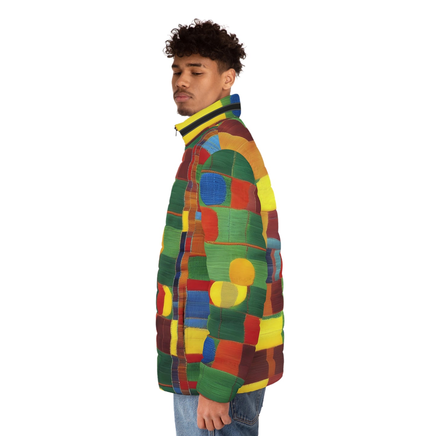 Patchwork Person 🧵(BKS) Puffer Jacket