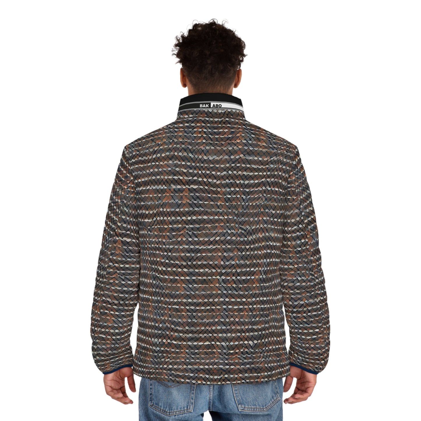 BKS Glyph Mesh™ Puffer Printify bakabo.club