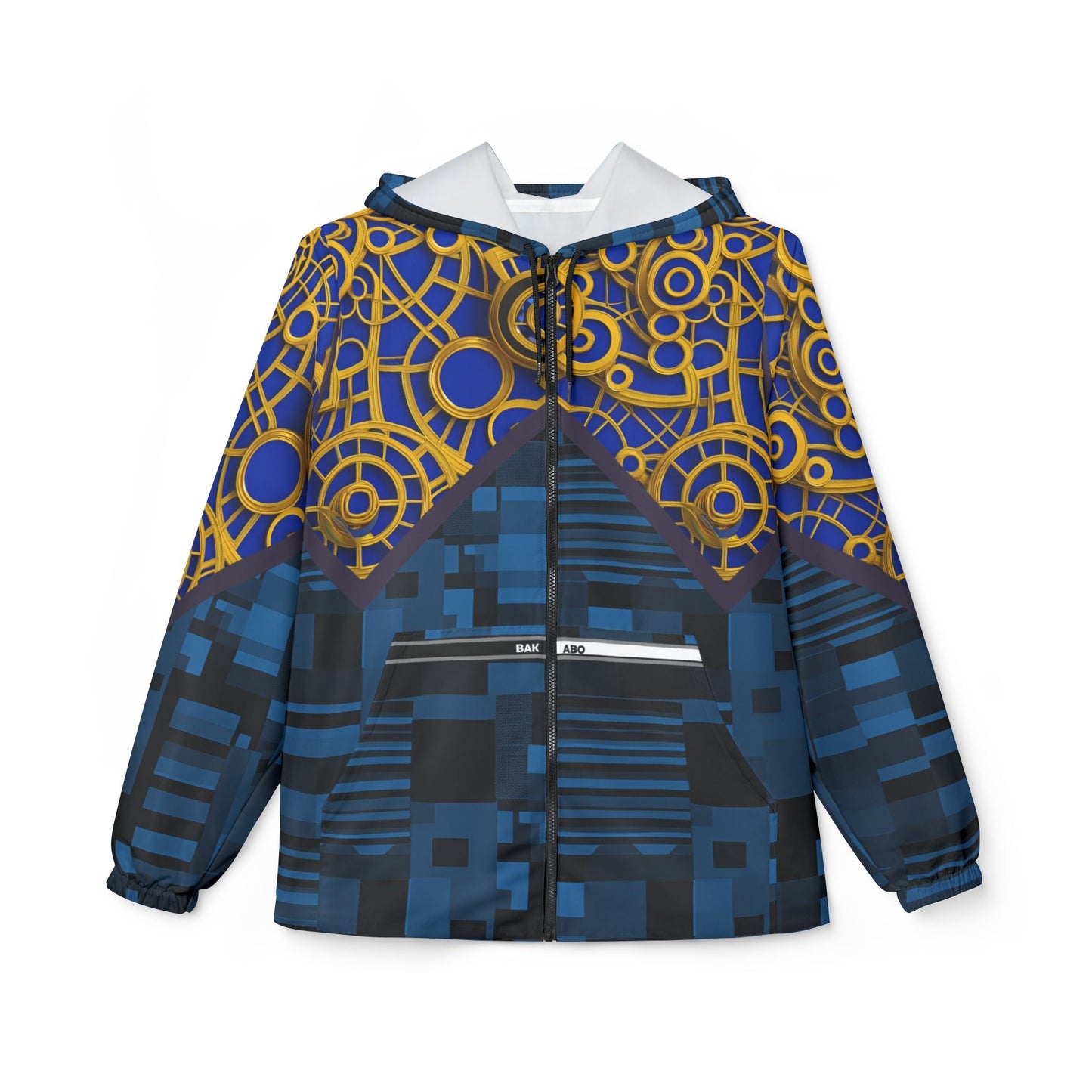 BKS Glyph Orbit™ Windbreaker Printify bakabo.club