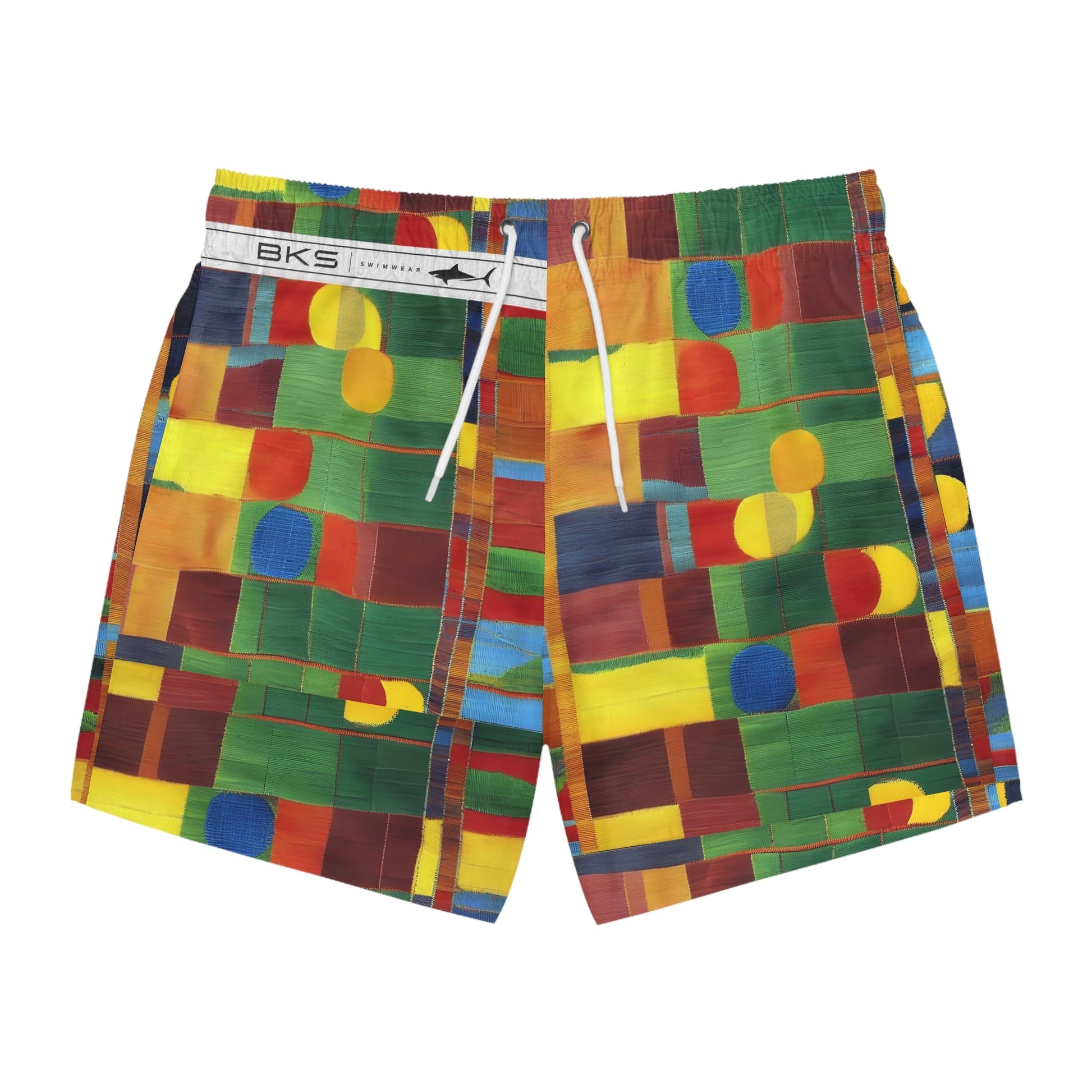 BKS Flag Bloc™ Swim Trunks Printify bakabo.club