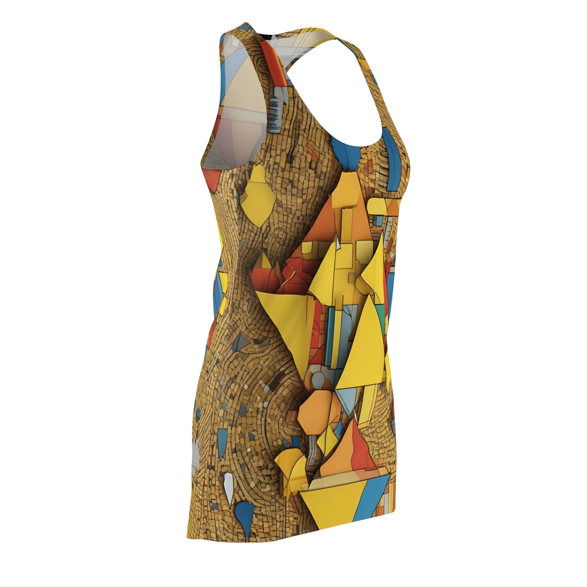 BKS Marker Cube™ Racerback Dress Printify bakabo.club