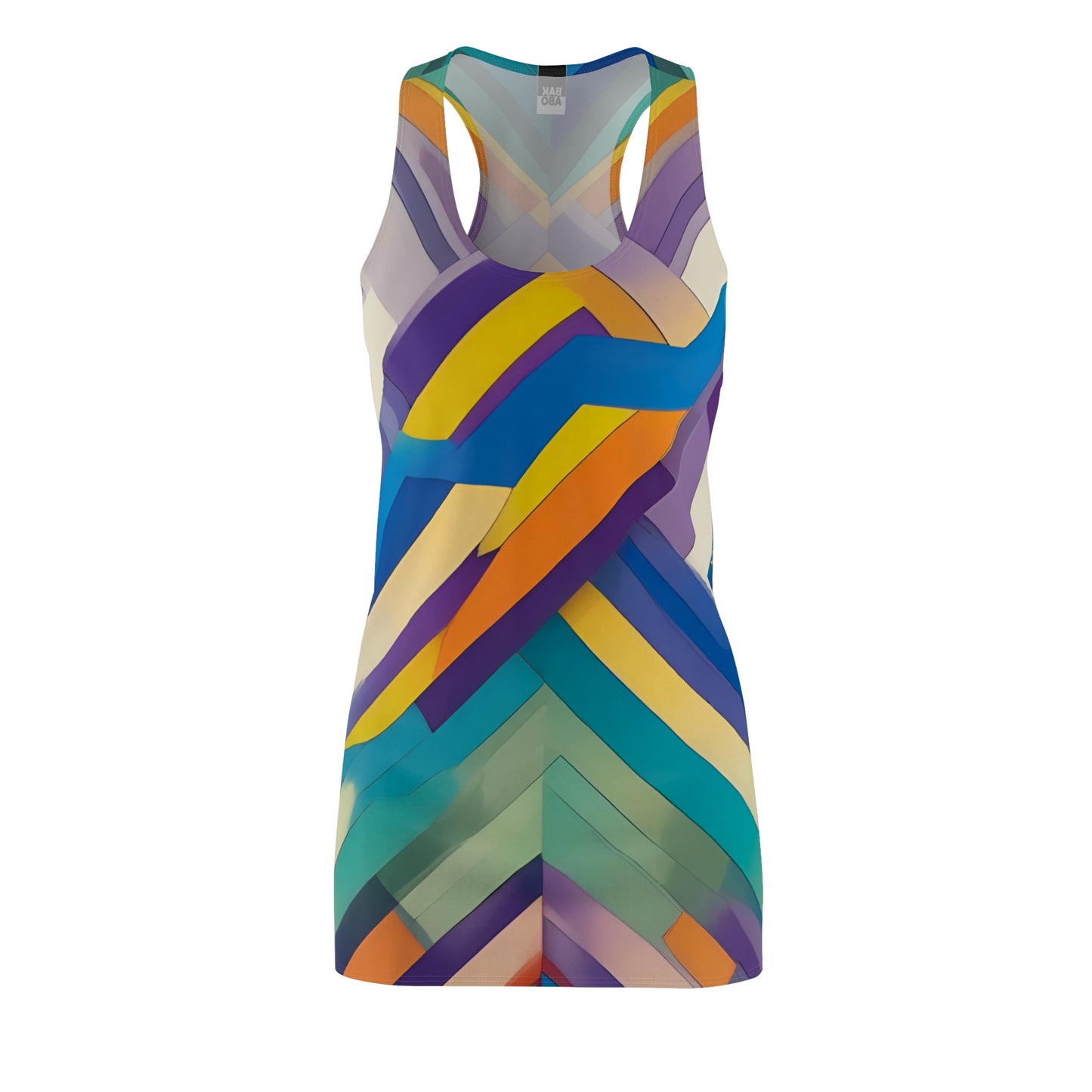 Multiline XZ (BKS)🎥 Women's Cut Dress