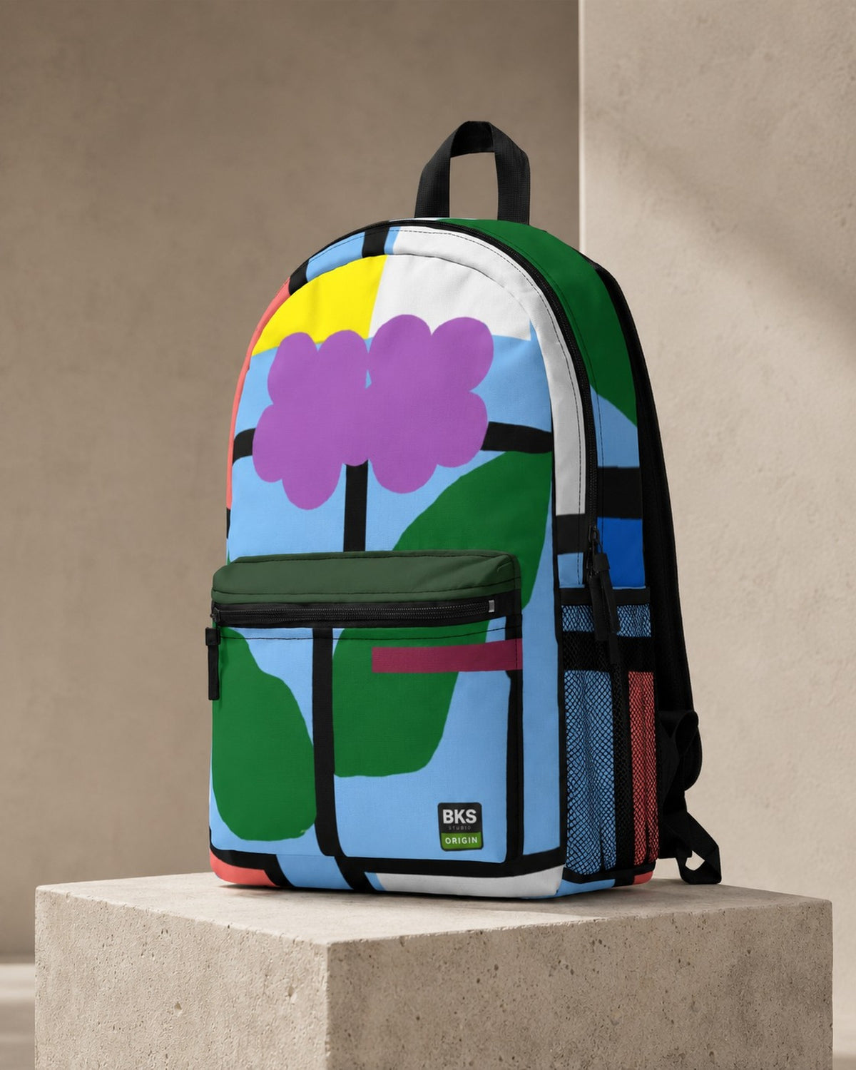 BKS Origin Bloom Backpack — side