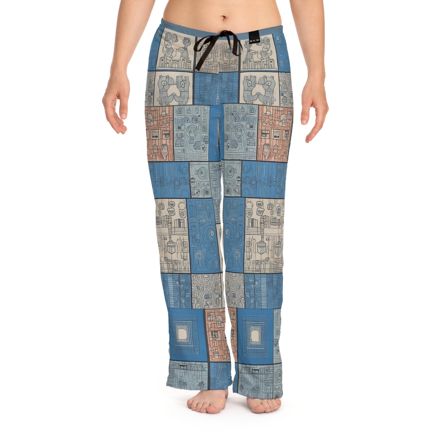 BKS Folklore Panel™ Lounge Pants Printify bakabo.club