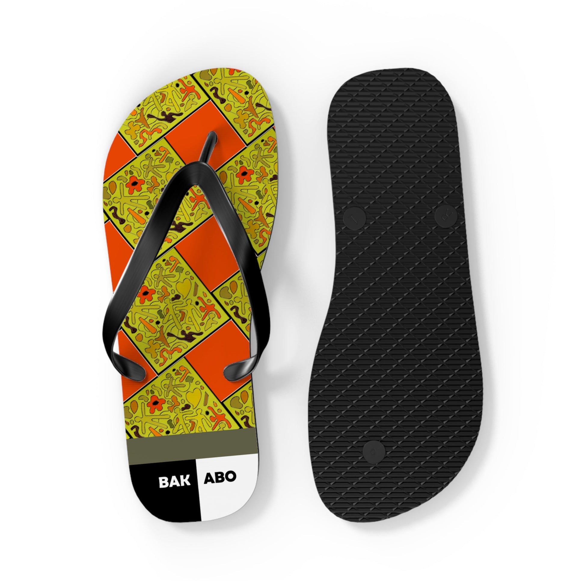 BKS Solar Tribe™ Flip Flops Printify bakabo.club