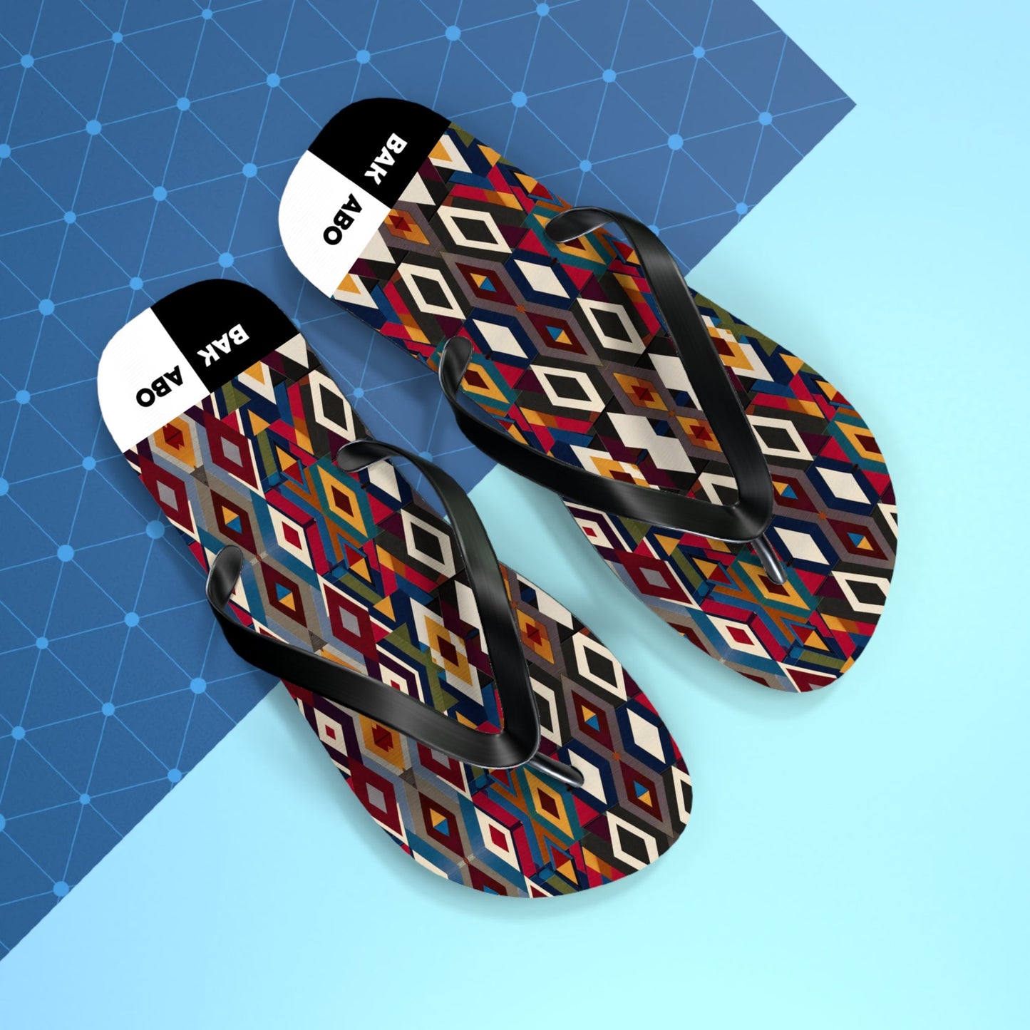 LunarTwilight (BKS)🌑 Flip Flops Printify bakabo.club