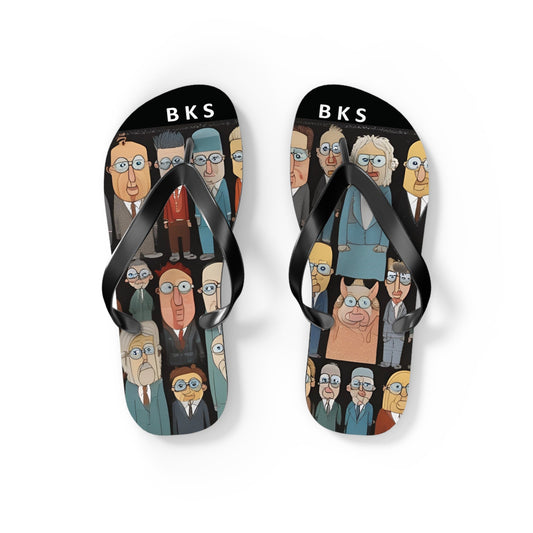 BKS Folklore Crowd Flip Flop - BKS Folklore Flip Flop