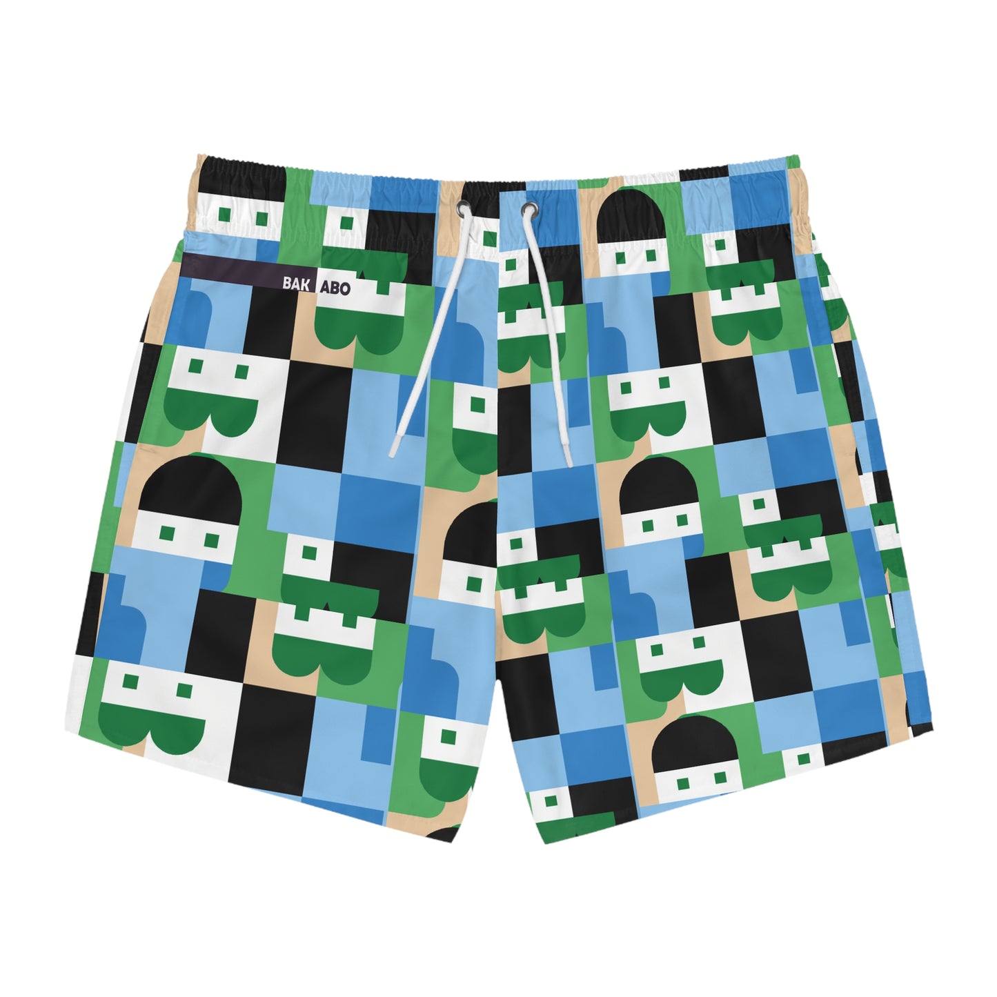 Exon Pixel (BKS)☎️Swim Trunks