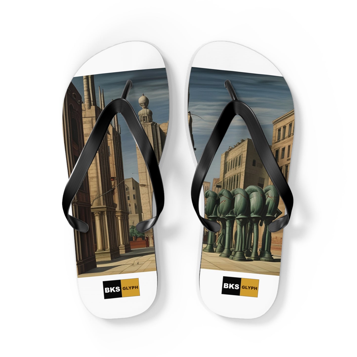 BKS Glyph Metaphysic™ Flip Flops