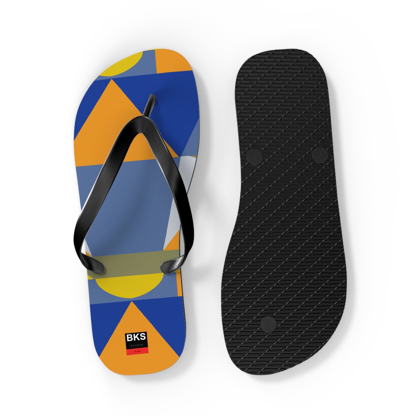 BKS Flag Colorblock Blue™ Flip Flops