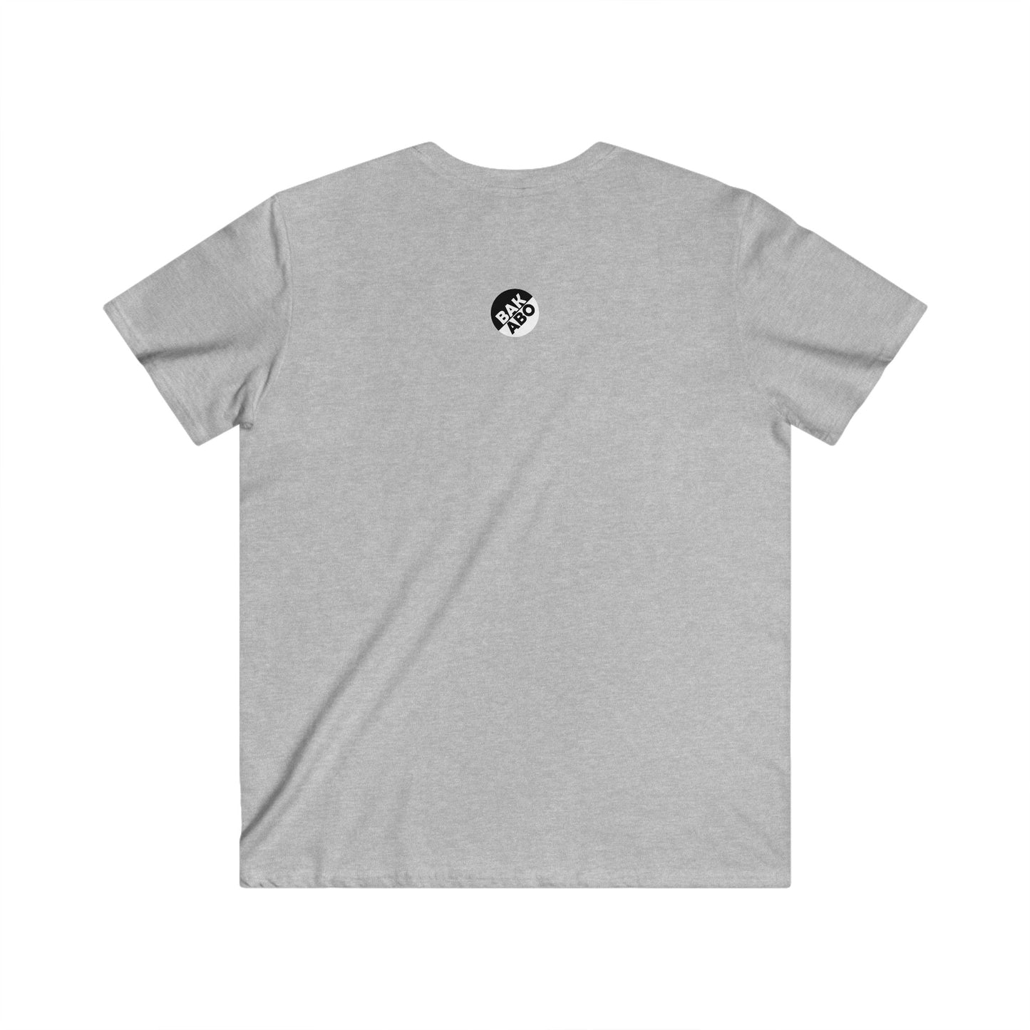 Men's Fitted V-Neck Short Sleeve Tee Printify bakabo.club