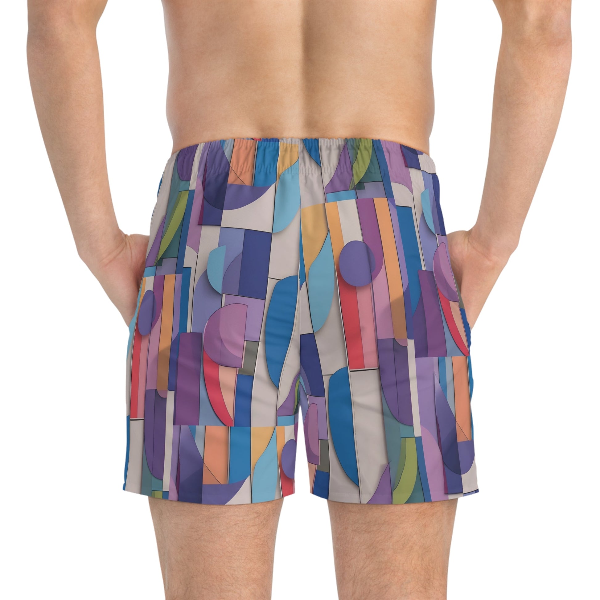 BKS Marker Flux™ Swim Trunks Printify bakabo.club