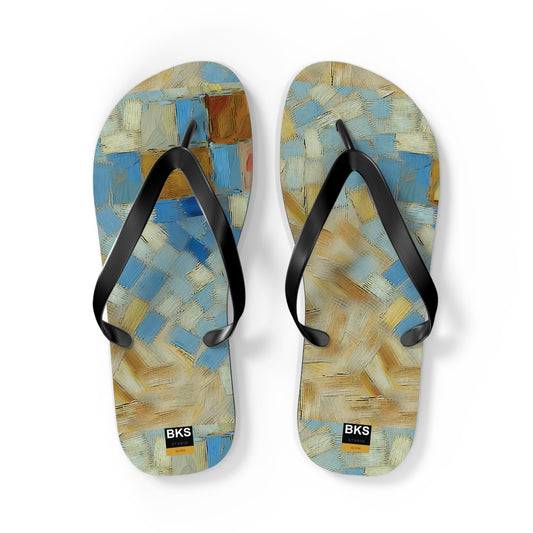 BKS Glyph Mosaic Tile™ Flip Flops