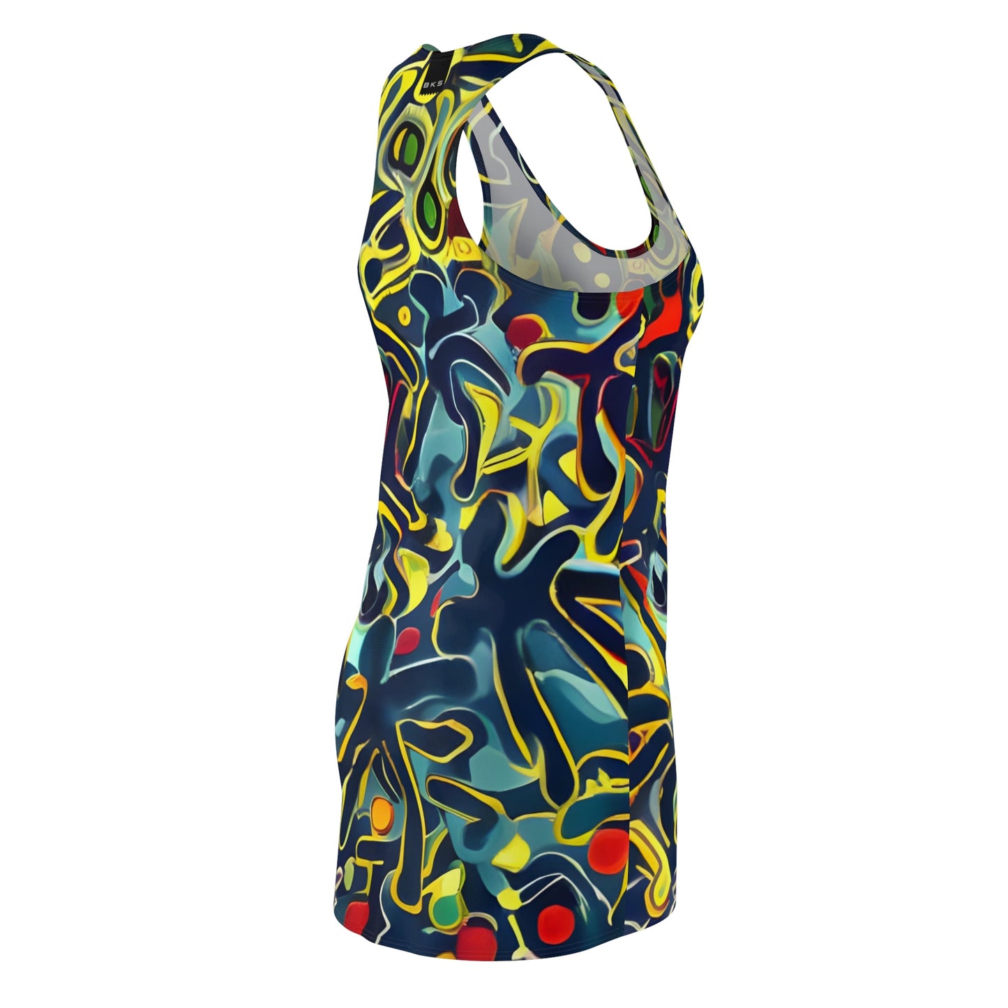 BKS Marker Flux™ Racerback Dress Printify bakabo.club
